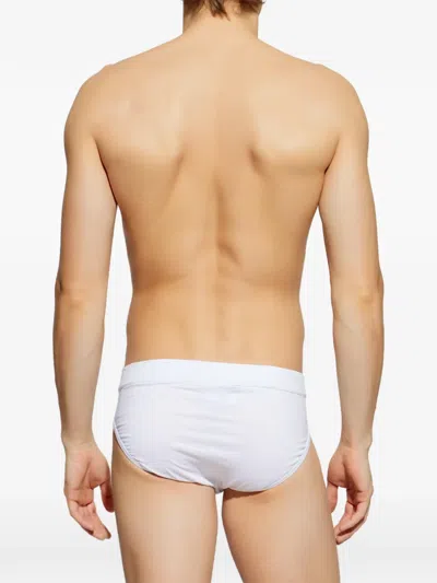 Dsquared2 Panelled Briefs In White
