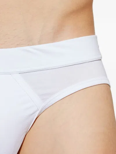Dsquared2 Panelled Briefs In White
