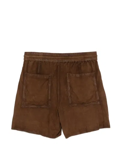 P.a.r.o.s.h Drawstring Shorts In Brown
