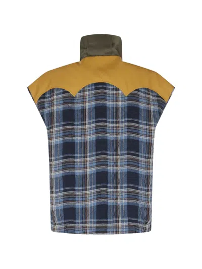 Marbell Blue Polyamide Jackets And Coat In Multi