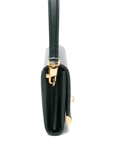 Dolce & Gabbana Marlene Rectangular Shoulder Bag Gold Tone Hardware In Orange
