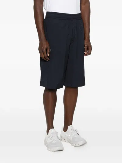 Moose Knuckles Topflight Cargo Shell Shorts In Blue