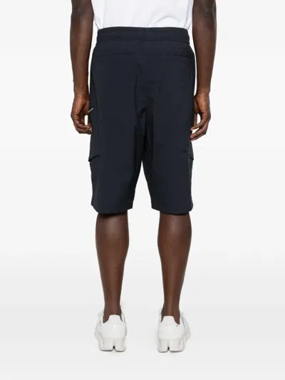 Moose Knuckles Topflight Cargo Shell Shorts In Blue