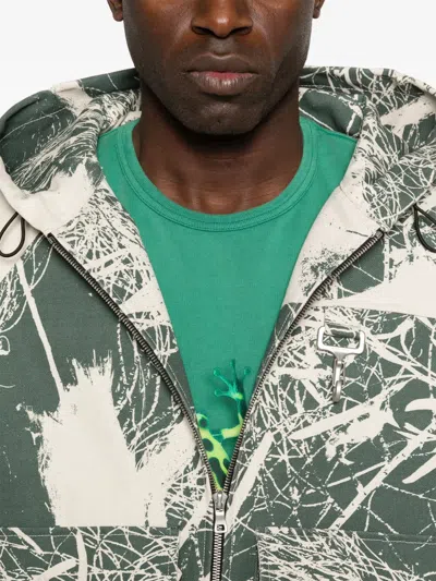 Reese Cooper Hooded Cargo Jacket In Multi