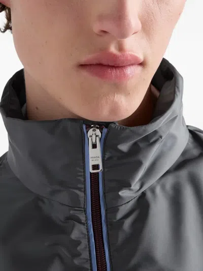 Prada Re-nylon Jacket In Black