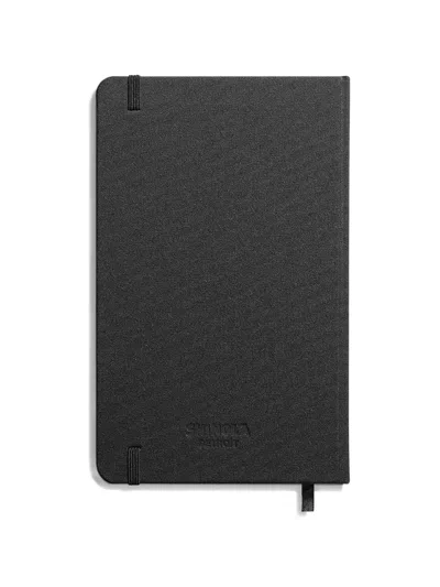 Shinola Medium Hard Grid Journal In Black