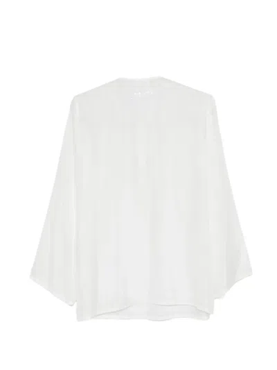 P.a.r.o.s.h Sequin Blouse In White