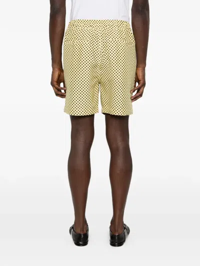 Tom Ford Pattern Shorts In Gold