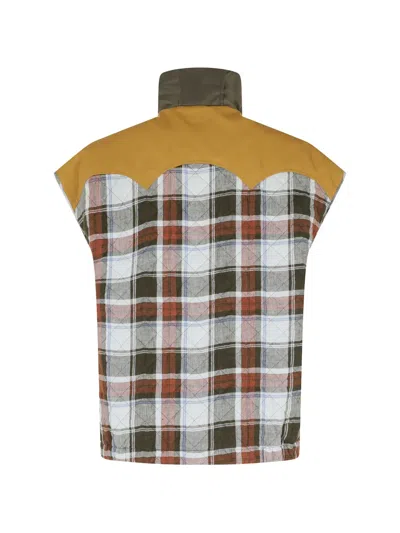 Marbell Turtleneck Gilet In Multi