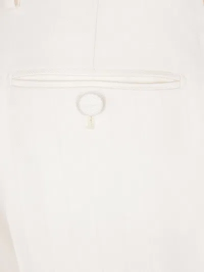 Tom Ford Buttoned Trousers In White
