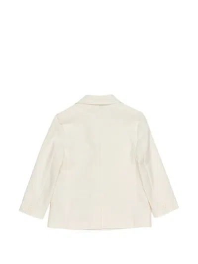 Manuel Ritz Double-breasted Blazer In Neutral