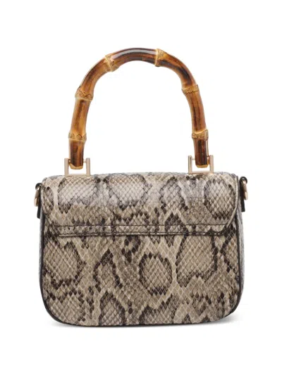 Liu •jo Python-pattern Tote Bag In Multi
