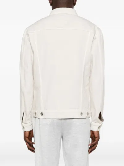 Eleventy Flap-pocket Jacket In Neutral