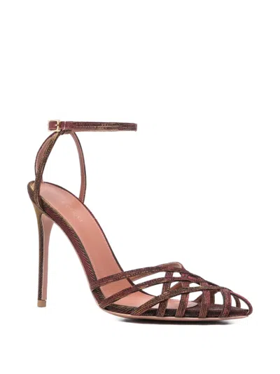 Castagna Miami Ankle-strap Sandals In Red