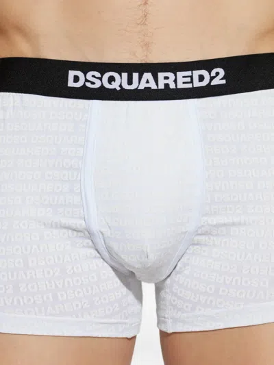 Dsquared2 Logo-print Boxers In White