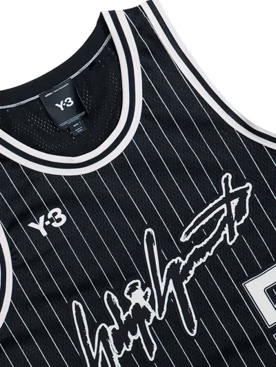 Y-3 Mens Black Elite 5 Basketball Woven Top Xl