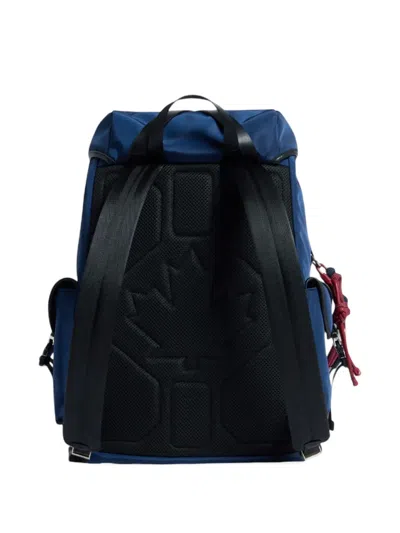 Dsquared2 Heritage Backpack In Blue