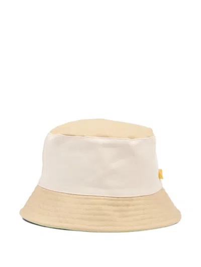 Billieblush Front-patch Bucket Hat In Neutral