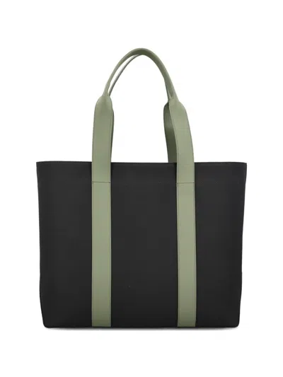 Givenchy Large Canvas Tote Bag Rectangular Handles In Black