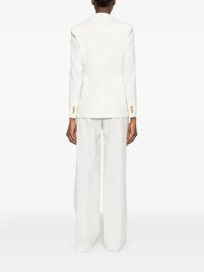Tagliatore Double-breasted Jacket In White