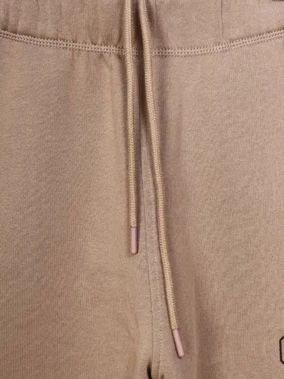 Ganni Elasticated Pants In Brown