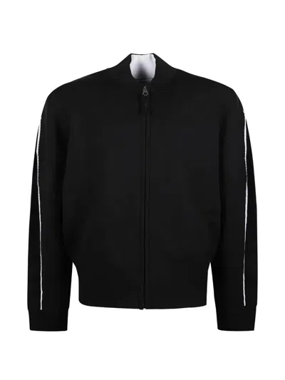 Givenchy Couture Seam Zipped Cardigan Clothing In Black