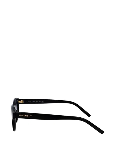 Givenchy Round-frame Glasses In Black
