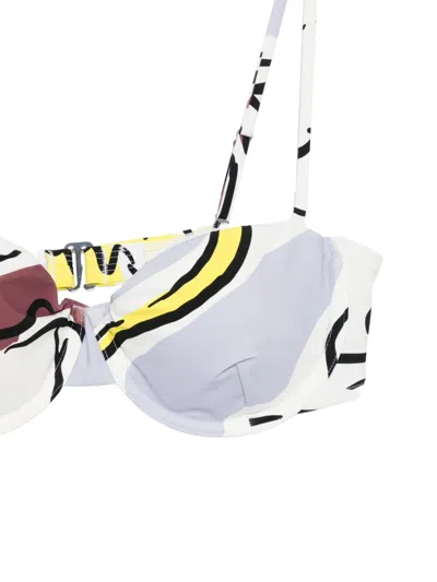 Tory Burch Multi-coloured Printed Bikini In Multi