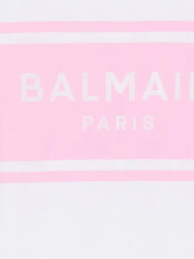 Balmain Print T-shirt In Multi