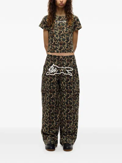Icecream Printed Trousers In Multi