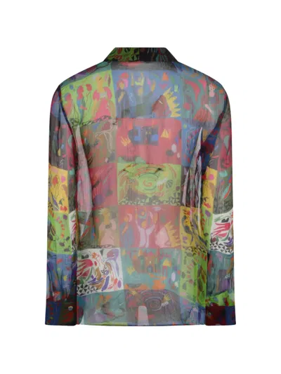Chloé Silk Shirt In Multi