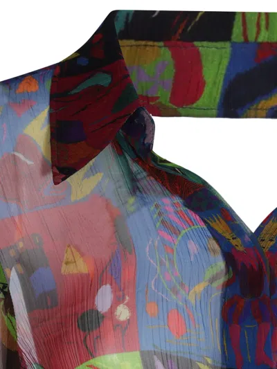 Chloé Silk Shirt In Multi