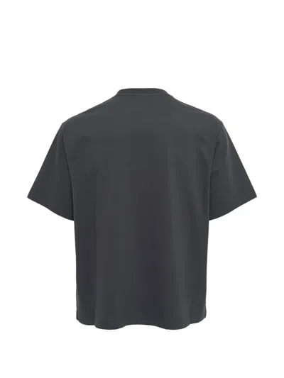 We11 Done Painted Rabbit T-shirt In Black