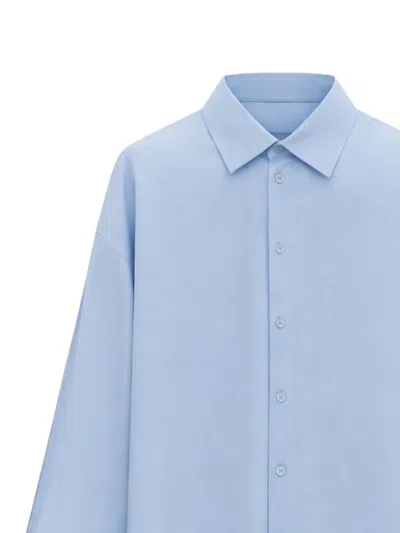 Loewe Buttoned Shirt In Blue