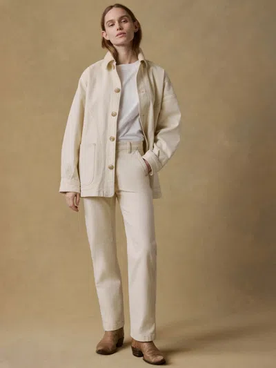 Faherty Sunwashed Canvas Dockside Pants In Neutral