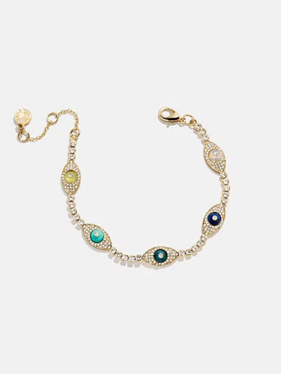 Baublebar Iris Evil Eye Tennis Bracelet In Gold