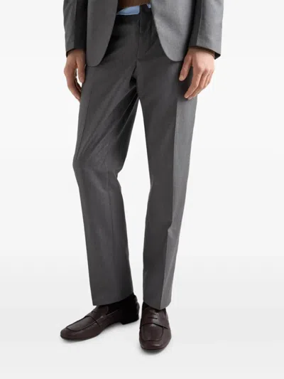 Prada Single-breasted Silk Suit In Multi