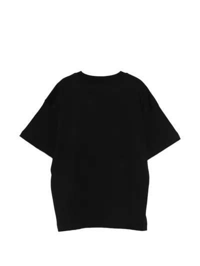 Msgm Printed T-shirt In Black