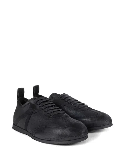 Ann Demeulemeester Fides High-top Boxing Sneakers In Animal Print