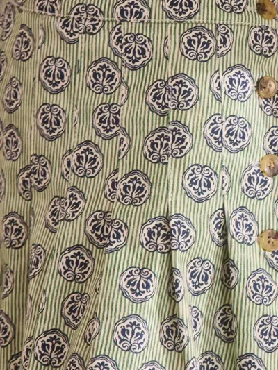 Hunter Willa Patterned Button Shorts In Multi