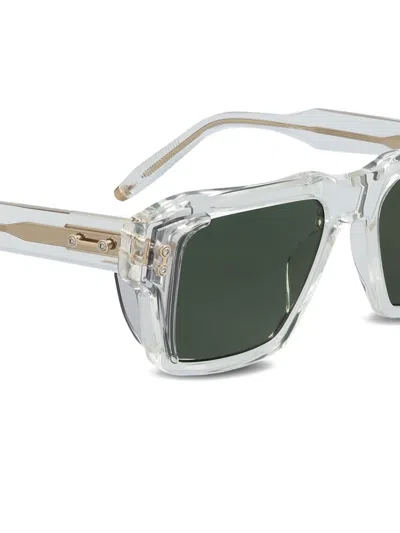 Akoni Square-frame Sunglasses In Blue