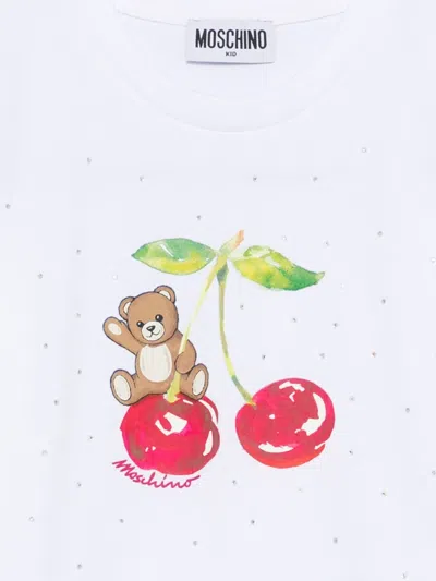 Moschino Cherry-graphic T-shirt In Multi