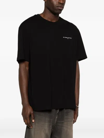 Ih Nom Uh Nit Authentic Back T-shirt In Black