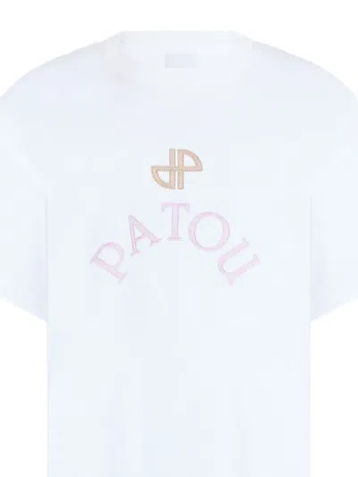 Patou Logo T-shirt In White