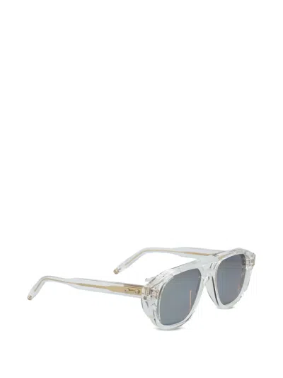 Akoni Pilot-frame Sunglasses In Green