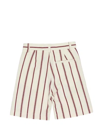Manuel Ritz Striped Shorts In Multi