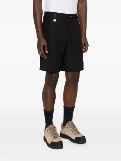 Moose Knuckles Pocket Cargo Shorts In Black