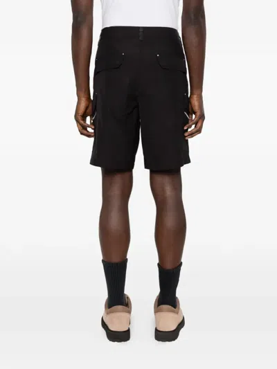 Moose Knuckles Pocket Cargo Shorts In Black