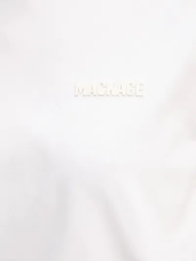 Mackage Logo T-shirt In White