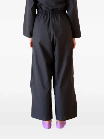 Baserange Decti Drawstring Trousers In Blue